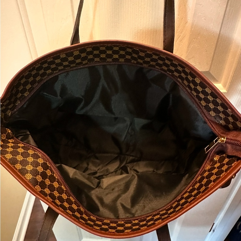 Luxury Brown Tote - Picture 3 of 3